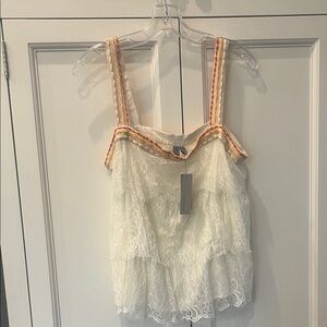 Blink Anthropologie lace Top